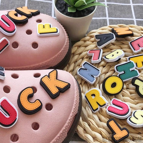 Letter Shoe Charms - Regular-Besty Promo