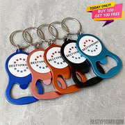 Aluminium Bottle Opener Keychains-Besty Promo