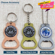 Custom Zinc Alloy Opener Keychains-Besty Promo