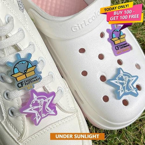 Custom UV Magic versatile Shoe Charms