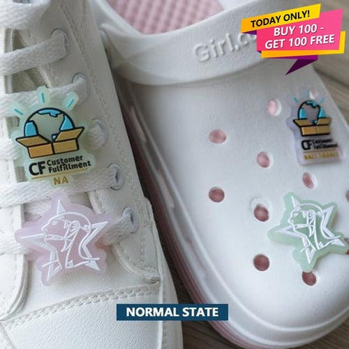 Custom UV Magic versatile Shoe Charms