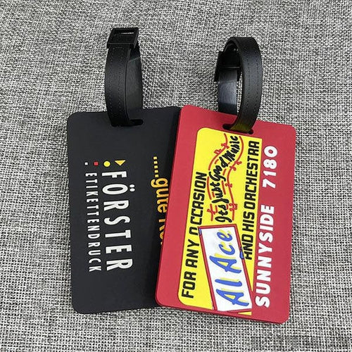 Custom Rubber Luggage Tag-Besty Promo