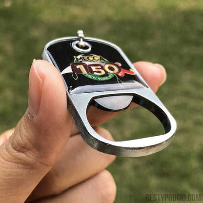 Custom Dog Tag Necklace With Opener-Besty Promo