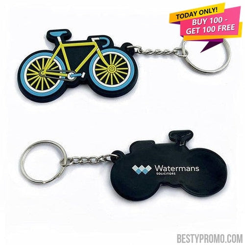 Custom 3D Die Cut Rubber Keychains-Regular-Besty Promo
