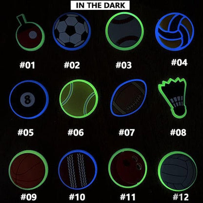 Balls Croc charms - Glowing-Besty Promo