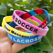 Custom Silicone Wristbands - Swirl-Besty Promo