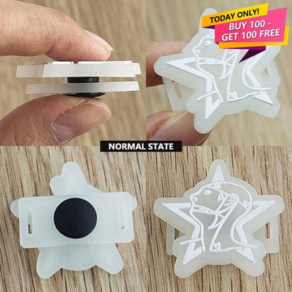 Custom GLOW-IN-THE-DARK versatile Shoe Charms