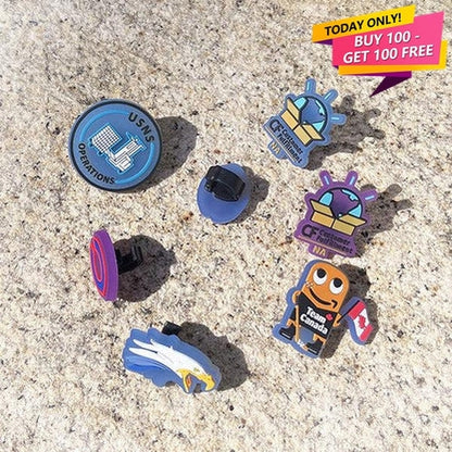 Custom Clip Shoe Charms - UV