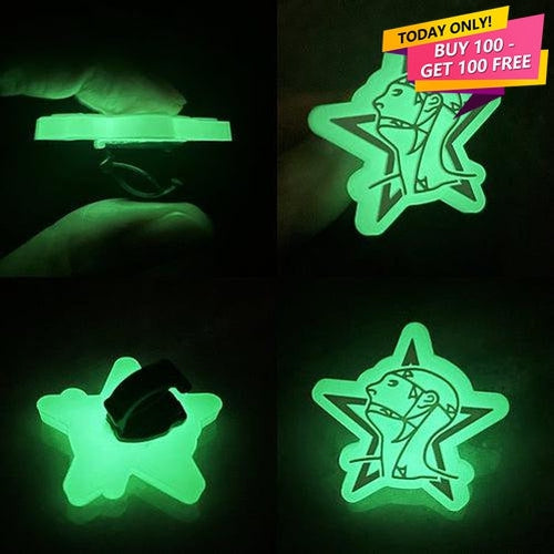 Custom Clip Shoe Charms - Glowing
