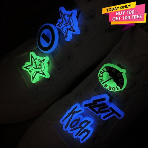 Custom Clip Shoe Charms - Glowing