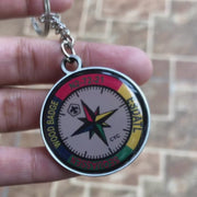 Double-Sided Round Doming Keychain