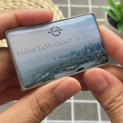 Custom Rectangular Doming Fridge Magnet