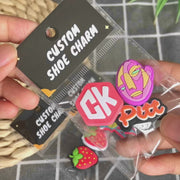 Glow-in-the-Dark Logo Clog Charms