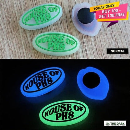 Custom Rubber Croc Charms - Glowing-Besty Promo