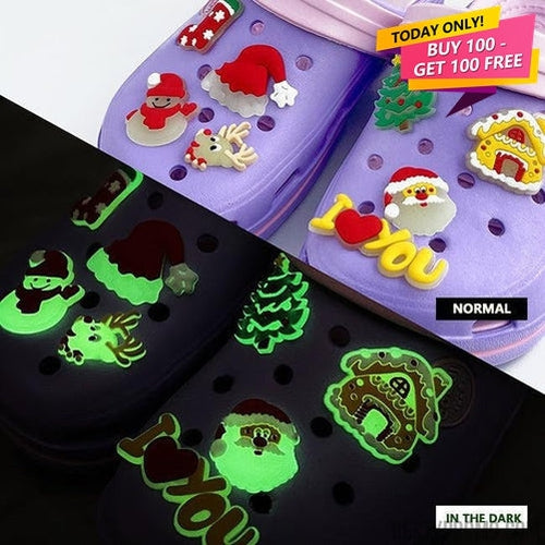 Custom Rubber Croc Charms - Glowing-Besty Promo