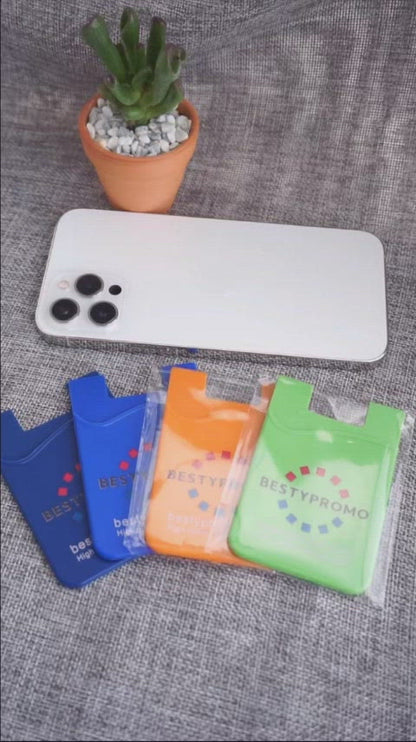Custom Silicone Phone Card Holder
