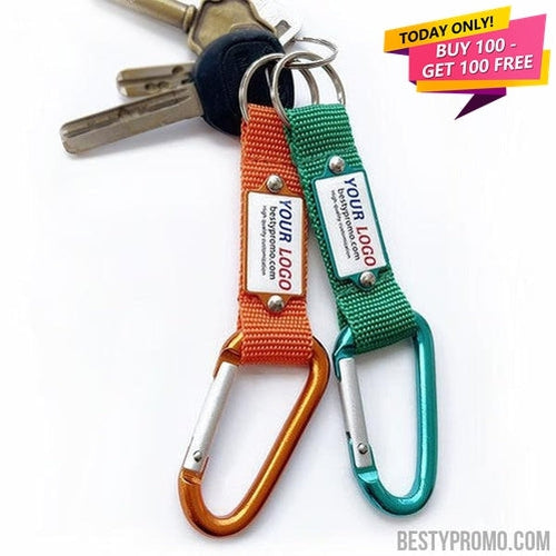 Carabiner Keychains  custom keychains with your logo – Besty Promo