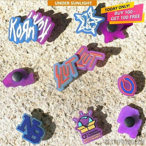 Custom Rubber Croc Charms - UV-Besty Promo