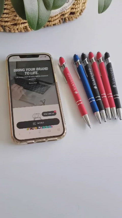 Custom Ball Pen With Touchscreen Device