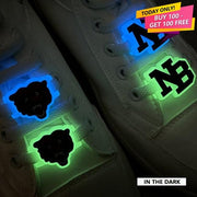 Custom Shoelace Charms - Glowing