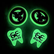 CUSTOM 3D PVC LAPEL PINS-GLOWING