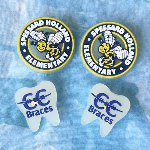 Custom 3D Glow-in-the-Dark PVC Badge