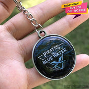 Custom metal keychain with doming-Besty Promo