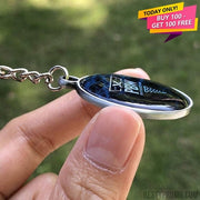 Custom metal keychain with doming-Besty Promo