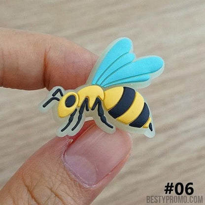 Animal Croc Charms - Glowing-Besty Promo